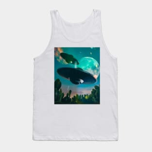 UFO Still Coming 2 Tank Top